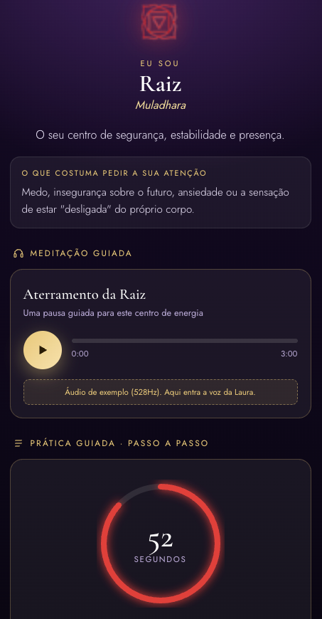Prática guiada rodando
